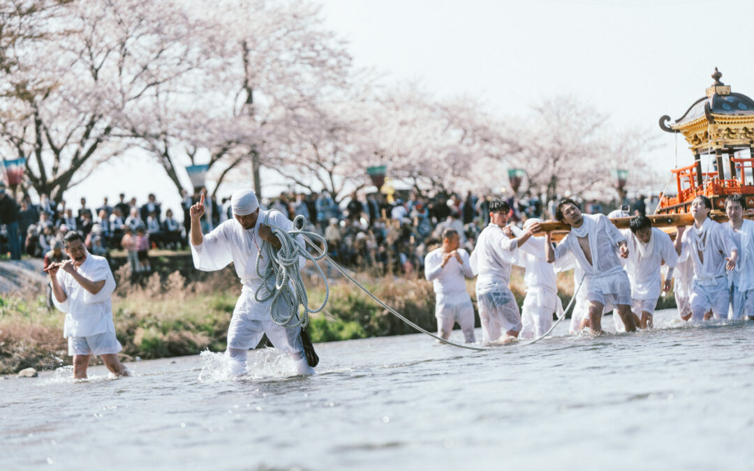 鼠ヶ関厳島神社春の例大祭